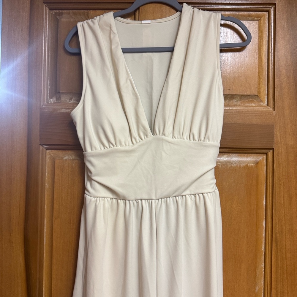 HALARA Cream Jumpsuit - Picture 6 of 8